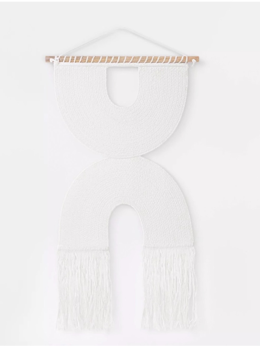 Project 62 White Rainbow Tapestry Boho Hanging